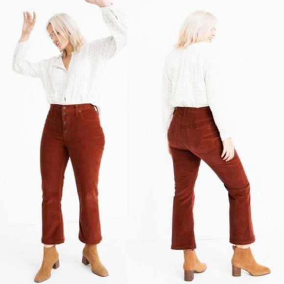 Madewell Pants - Madewell Corduroy Button Fly Pants